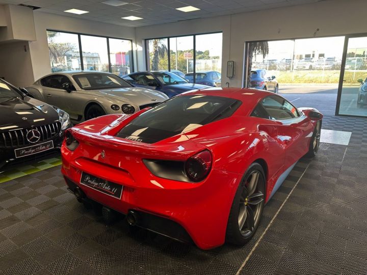 Ferrari 488 GTB Sieges Racing Lift JA 20 Volant Led Carbon Ligne Akrapovic LOA : 1 730 euros par mois Rouge - 6