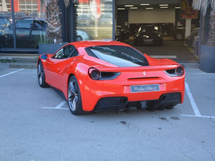 Ferrari 488 GTB Sieges Racing Lift JA 20 Volant Led Carbon Ligne Akrapovic LOA : 1 730 euros par mois Rouge - 34