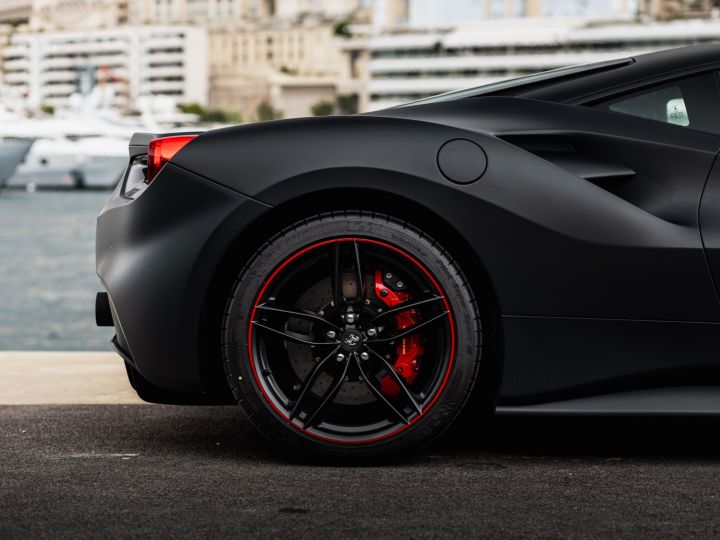 Ferrari 488 GTB V8 F1 670 CV - MONACO Nero Opaco (Couleur Speciale) - 9