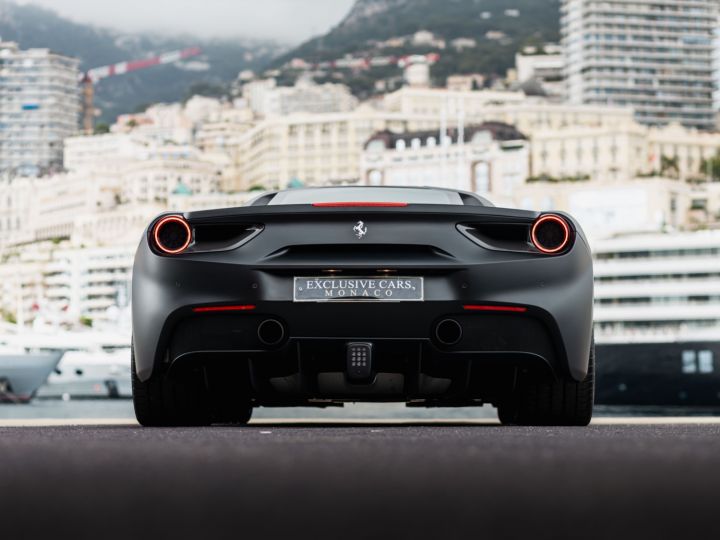 Ferrari 488 GTB V8 F1 670 CV - MONACO Nero Opaco (Couleur Speciale) - 10