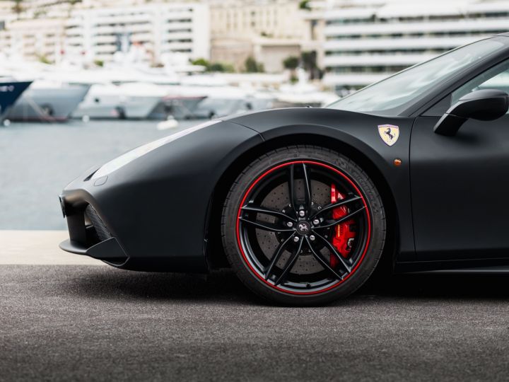 Ferrari 488 GTB V8 F1 670 CV - MONACO Nero Opaco (Special Color) - 12