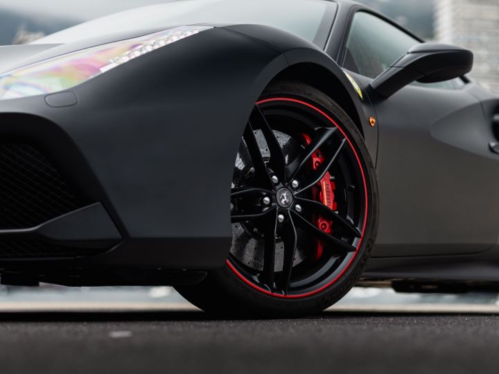 Ferrari 488 GTB V8 F1 670 CV - MONACO Nero Opaco (Couleur Speciale) - 44