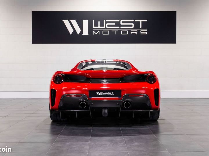 Ferrari 488 Pista 3.9 V8 720 – 1°Main Française Full Carbone AFS Lift Baquets Harnais 4385EMOIS Rouge - 5