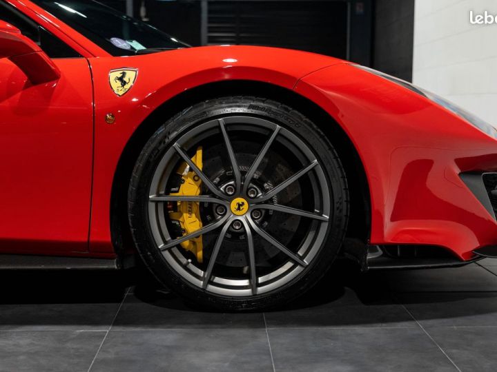 Ferrari 488 Pista 3.9 V8 720 – 1°Main Française Full Carbone AFS Lift Baquets Harnais 4385EMOIS Rouge - 6