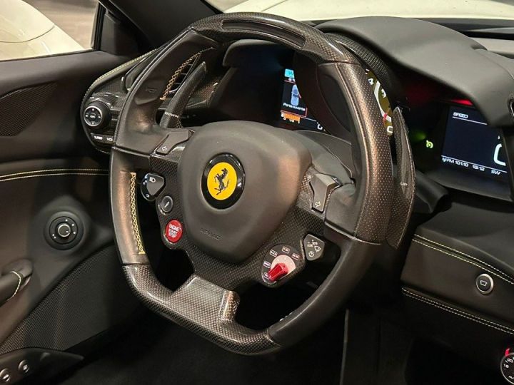 Ferrari 488 Spider 3.9 V8 670 CV - Garantie POWER - 1ère main Blanc Nacré - 15