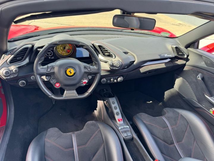 Ferrari 488 Spider V8 3.9 670 ch  Carbon Céramic * LIFT * entretien Ferrari de 7 ans jusqu'au 04/2026 ° Garantie Ferrari Approved 24 mois Reconductible Rouge Corsa - 21