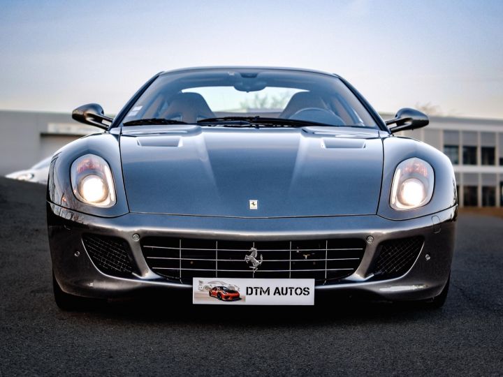 Ferrari 599 GTB Fiorano F1 V12 6.0 L 620 Ch Grigio Silverstone - 5