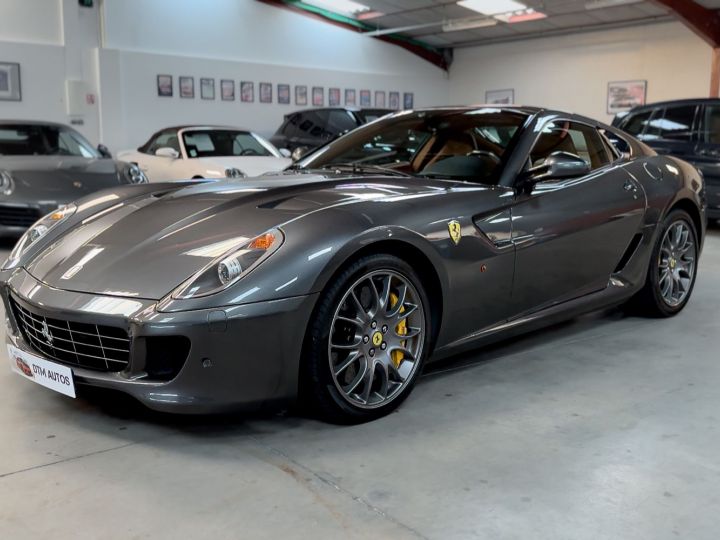 Ferrari 599 GTB Fiorano F1 V12 6.0 L 620 Ch Grigio Silverstone - 1