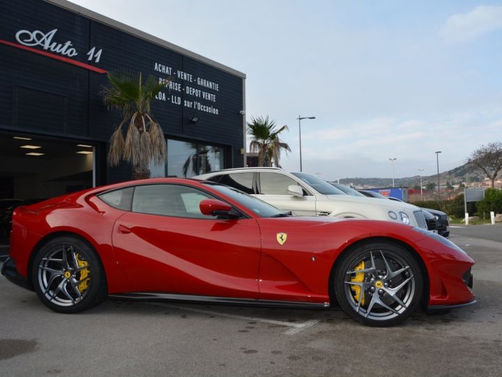 Ferrari 812 Superfast 6.5 V12 800 CH 1ere Main Origine France LOA 2 332 Euros Par Mois LIGNE NOVITEC 90 780 Euros D Options Rouge - 2