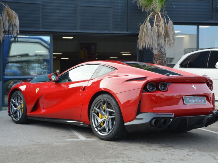 Ferrari 812 Superfast 6.5 V12 800CH 1ERE MAIN ORIGINE FRANCE LOA 2532 Euros Par Mois LIGNE NOVITEC Rouge - 3