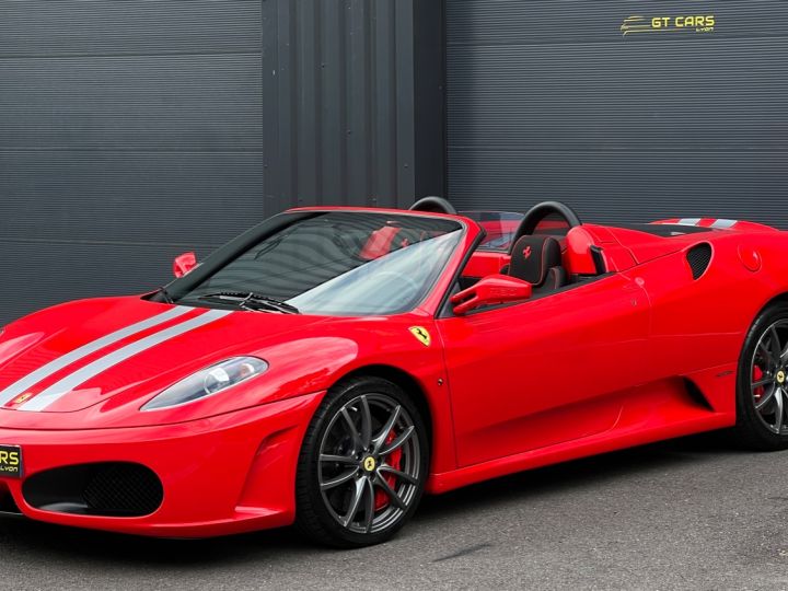 Ferrari F430 Spider Ferrari F430 Spider V8 F1 - crédit 938 euros par mois - Rosso Scuderia / Carbone Rosso Scuderia - 2