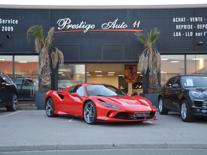 Ferrari F8 Tributo SPIDER 3.9 V8 720 CV SIEGES RACING , LIFT , PASSENGER DISPLAY , JBL CARBON , DAYTONA Rouge - 1