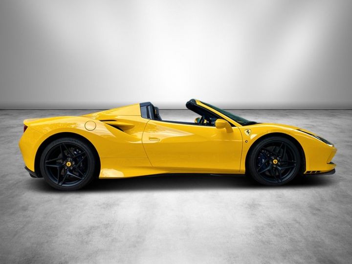 Ferrari F8 Tributo V8 3.9 721 Ch Spider Céramic * JBL * Entretien Ferrari De 7 Ans Jusqu'au 05/2027 * Garantie Ferrari Approved 24 mois Reconductible Jaune - 3