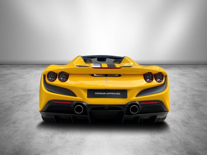 Ferrari F8 Tributo V8 3.9 721 Ch Spider Céramic * JBL * Entretien Ferrari De 7 Ans Jusqu'au 05/2027 * Garantie Ferrari Approved 24 mois Reconductible Jaune - 5