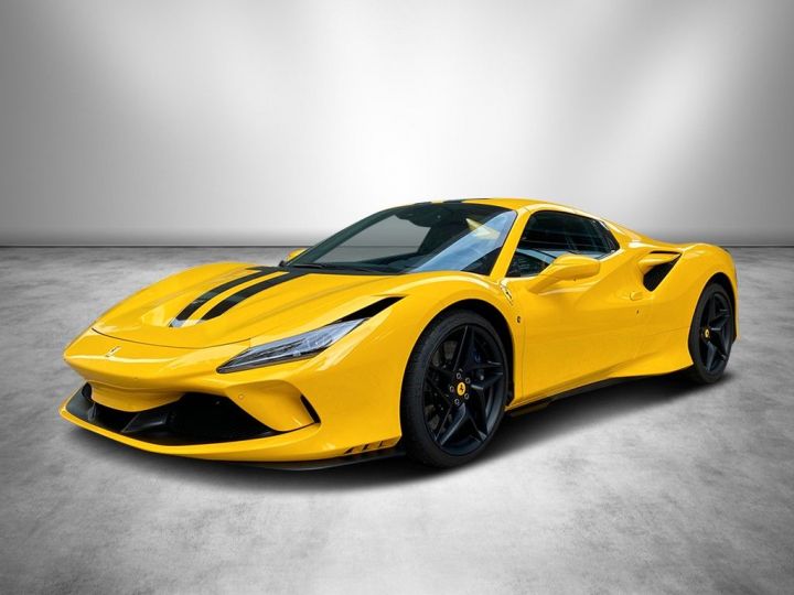 Ferrari F8 Tributo V8 3.9 721 Ch Spider Céramic * JBL * Entretien Ferrari De 7 Ans Jusqu'au 05/2027 * Garantie Ferrari Approved 24 mois Reconductible Jaune - 9