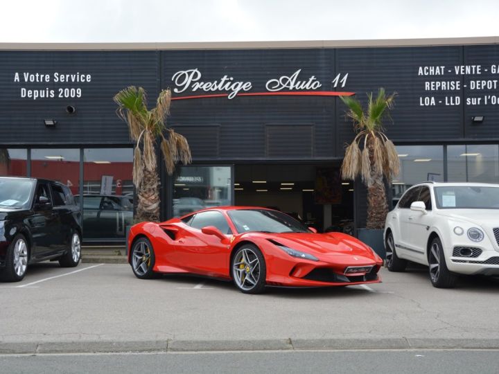 Ferrari F8 Tributo V8 3.9 DCT TVA APPARENTEORIGINE FRANCE IMMATRICULE FRANCAISE CO2 PAYÉ LOA 2360 Euros /mois Rouge - 1