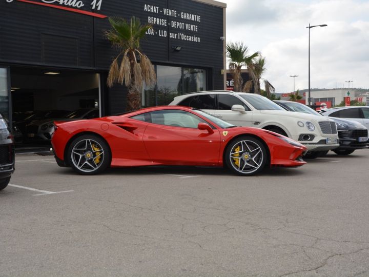 Ferrari F8 Tributo V8 3.9 DCT TVA APPARENTEORIGINE FRANCE IMMATRICULE FRANCAISE CO2 PAYÉ LOA 2360 Euros /mois Rouge - 3