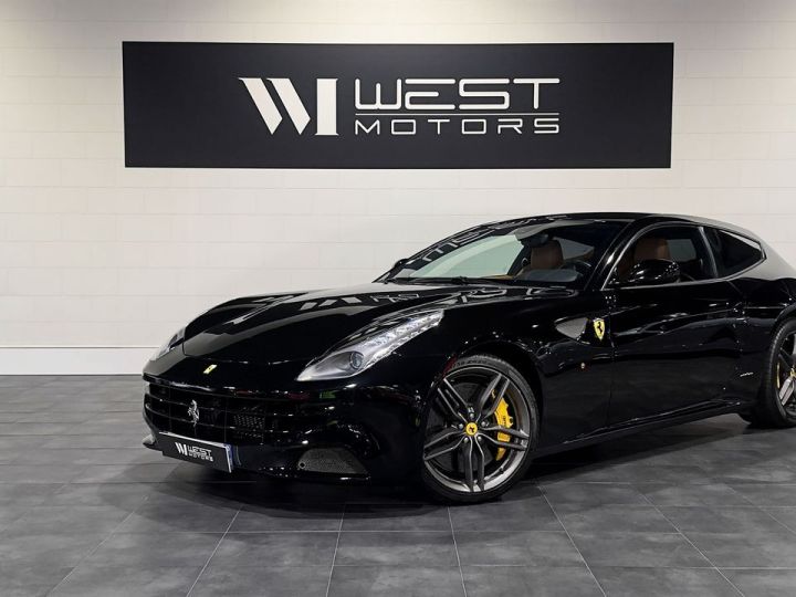 Ferrari FF V12 6.3 660 – Immat France Volant Carbone LEDs Sièges ventilés Aide parking Noir - 1