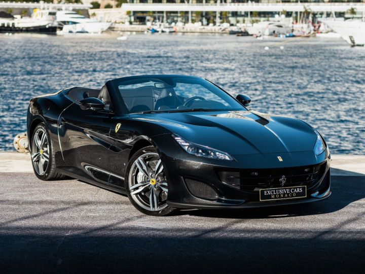 Ferrari Portofino 3.9 GT TURBO V8 600 CV - MONACO Noir Metal - 4