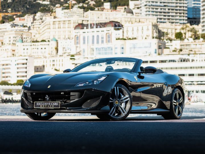 Ferrari Portofino 3.9 GT TURBO V8 600 CV - MONACO Noir Metal - 11