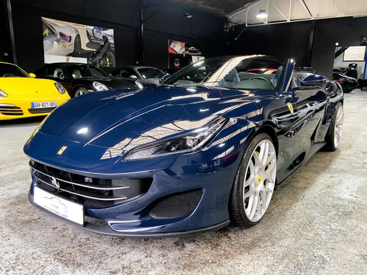 Ferrari Portofino FERRARI PORTOFINO 3.9 V8 600CV /BLEU POZZI /ECHAP SPORT / 18000 KM / POWER 07:26 Bleu - 5