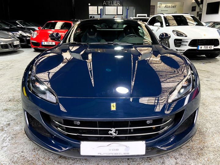 Ferrari Portofino FERRARI PORTOFINO 3.9 V8 600CV /BLEU POZZI /ECHAP SPORT / 18000 KM / POWER 07:26 Bleu - 6