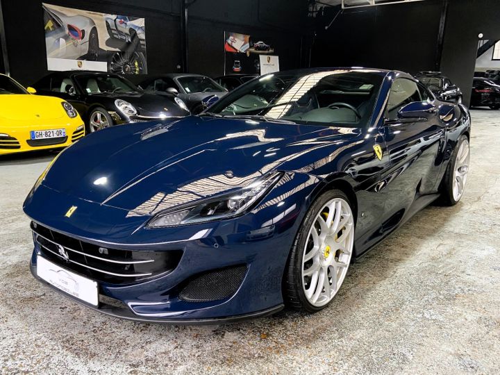 Ferrari Portofino FERRARI PORTOFINO 3.9 V8 600CV /BLEU POZZI /ECHAP SPORT / 18000 KM / POWER 07:26 Bleu - 1