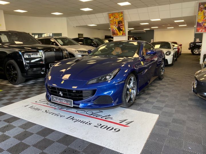 Ferrari Portofino M 620 CV 1ere Main Origine France TVA MALUS PAYE GARANTIE 09 2026 Bleu - 11