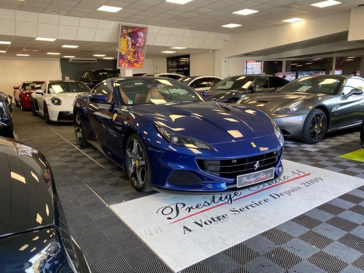 Ferrari Portofino M 620 CV 1ere Main Origine France TVA MALUS PAYE GARANTIE 09 2026 Bleu - 13