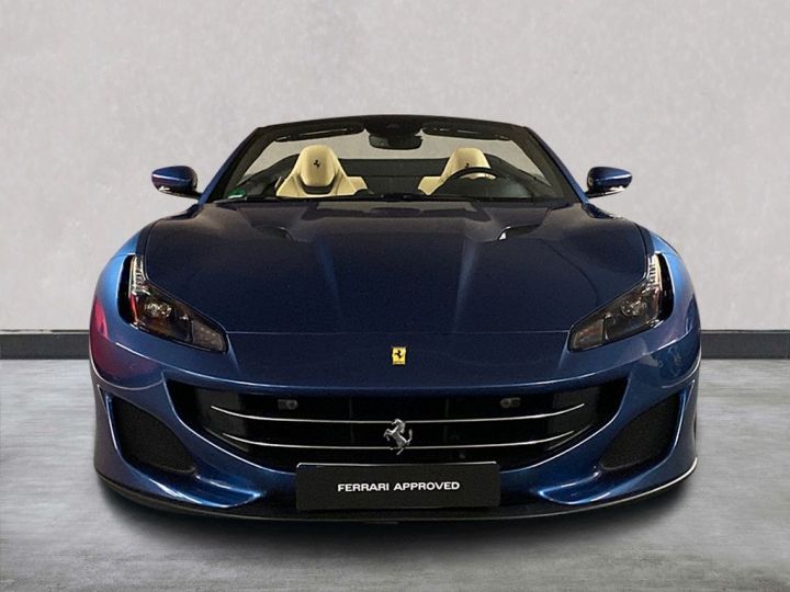 Ferrari Portofino V8 3.9 600 ch 4P °MAGNERIDE Carbon Céramic 1èreM ° entretien Ferrari de 7 ans jusqu'au 10/2026 ° Garantie Ferrari 10/2024 Bleu - 2