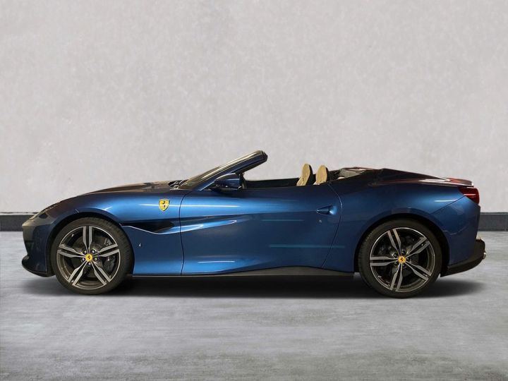 Ferrari Portofino V8 3.9 600 ch 4P °MAGNERIDE Carbon Céramic 1èreM ° entretien Ferrari de 7 ans jusqu'au 10/2026 ° Garantie Ferrari 10/2024 Bleu - 3