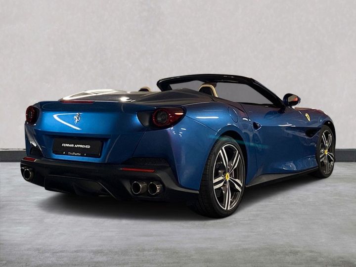 Ferrari Portofino V8 3.9 600 ch 4P °MAGNERIDE Carbon Céramic 1èreM ° entretien Ferrari de 7 ans jusqu'au 10/2026 ° Garantie Ferrari 10/2024 Bleu - 6