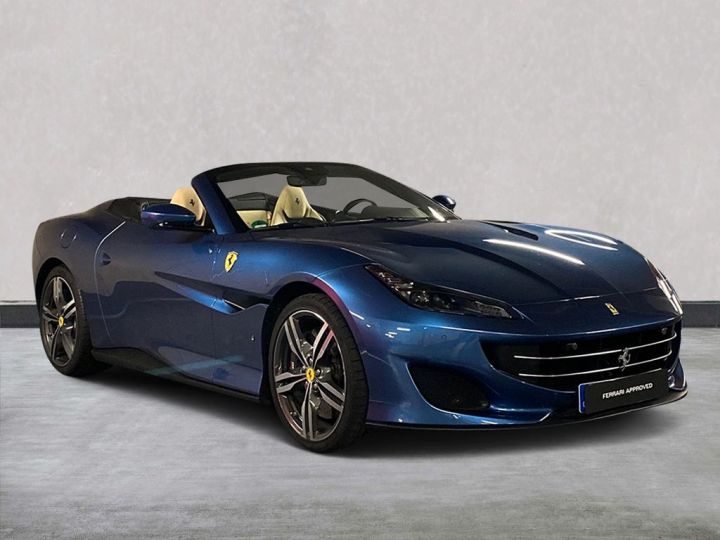 Ferrari Portofino V8 3.9 600 ch 4P °MAGNERIDE Carbon Céramic 1èreM ° entretien Ferrari de 7 ans jusqu'au 10/2026 ° Garantie Ferrari 10/2024 Bleu - 8