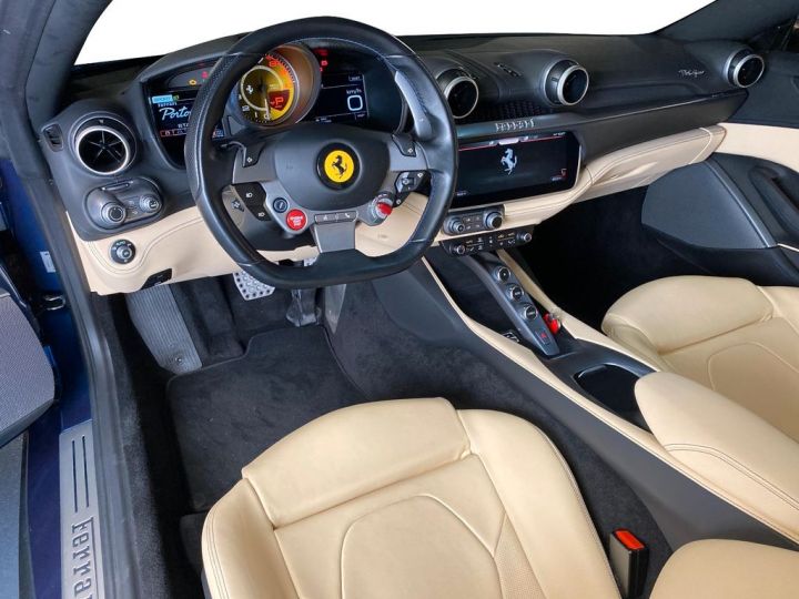 Ferrari Portofino V8 3.9 600 ch 4P °MAGNERIDE Carbon Céramic 1èreM ° entretien Ferrari de 7 ans jusqu'au 10/2026 ° Garantie Ferrari 10/2024 Bleu - 10