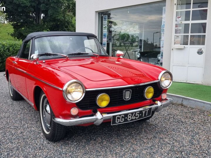 Fiat 1500 cabriolet Pininfarina Rouge - 1