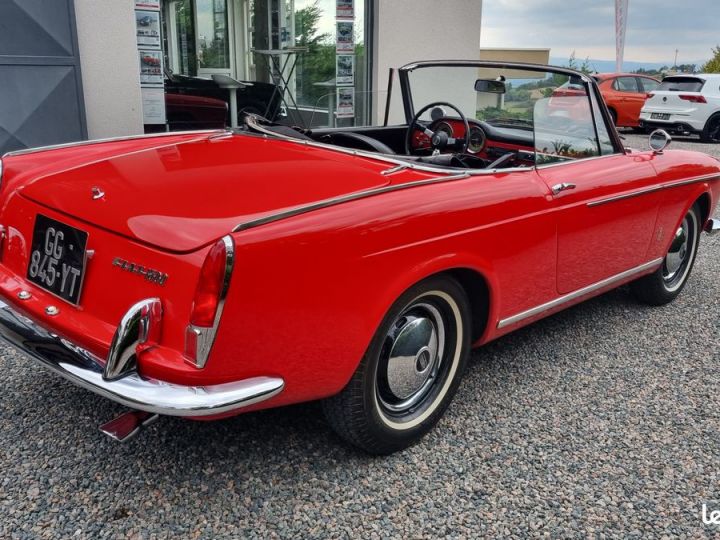 Fiat 1500 cabriolet Pininfarina Rouge - 2