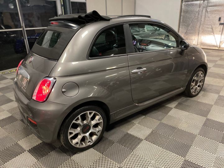 Fiat 500 0.9 105cv Version Sport BV6 Gris Anthracite - 3