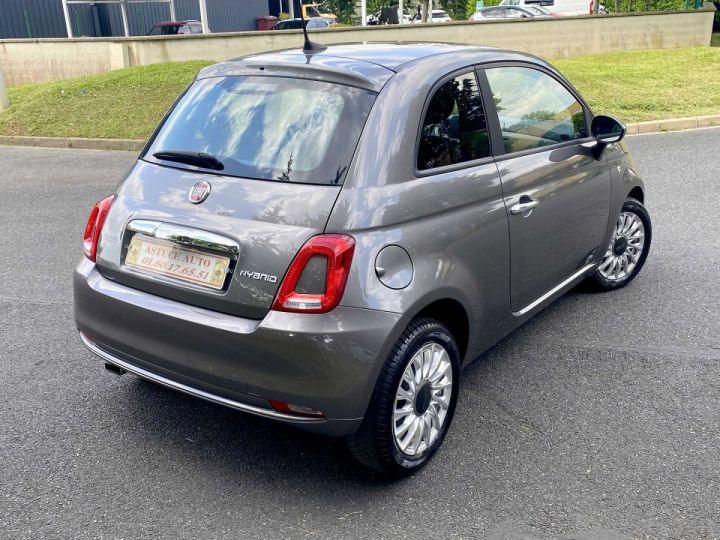 Fiat 500 1.0 70CH BSG S&S LOUNGE Gris - 5