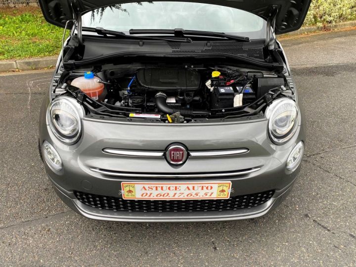 Fiat 500 1.0 70CH BSG S&S LOUNGE Gris F - 2