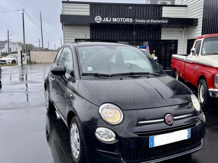 Fiat 500 1.0 Hybrid 70cv CULT Noir Métallisé - 1