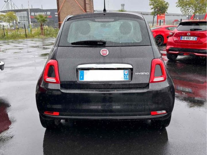 Fiat 500 1.0 Hybrid 70cv CULT Noir Métallisé - 4