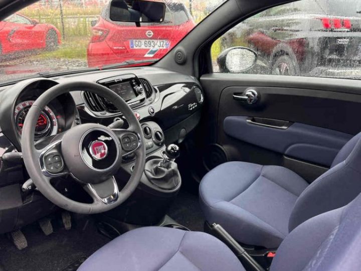 Fiat 500 1.0 Hybrid 70cv CULT Noir Métallisé - 5