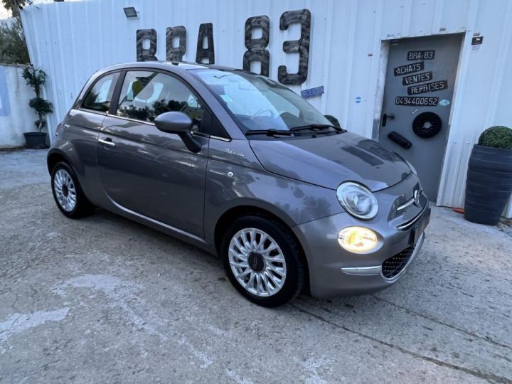 Fiat 500 1.0i BSG - 70 S&S Série 9 BERLINE Dolcevita PHASE 2 Gris métallisé - 1