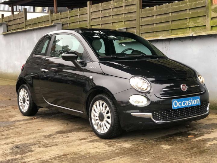 Fiat 500 1.0i MHEV Dolcevita Pack Sport Carplay Noir Métallisé - 1