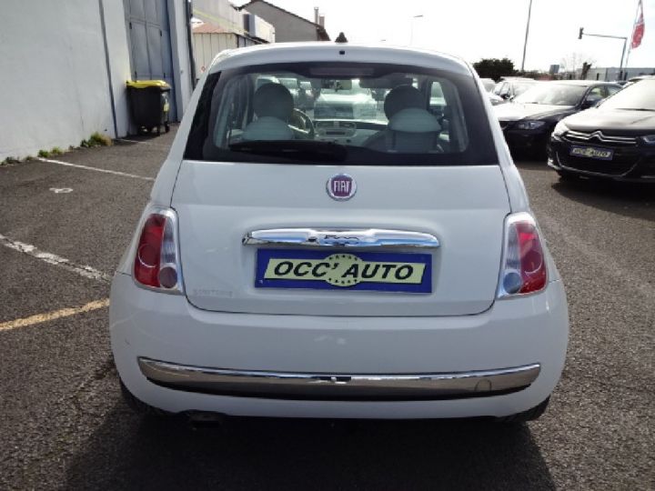 Fiat 500 1.2 8V 69 ch Lounge Blanche - 5