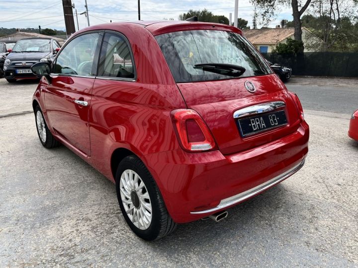 Fiat 500 1.2 8V 69CH ECO PACK LOUNGE Rouge - 6