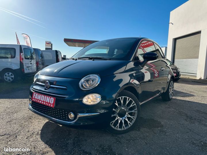 Fiat 500 1.2 8V 69Ch Eco Pack Star Bleu - 4