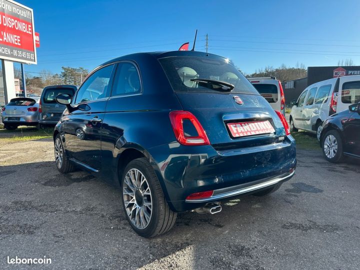 Fiat 500 1.2 8V 69Ch Eco Pack Star Bleu - 5