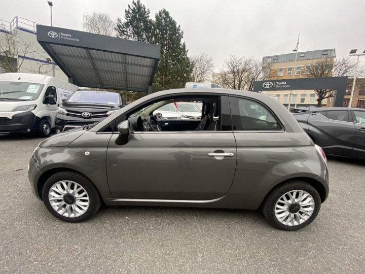 Fiat 500 1.2 8V 69CH LOUNGE Gris C - 1