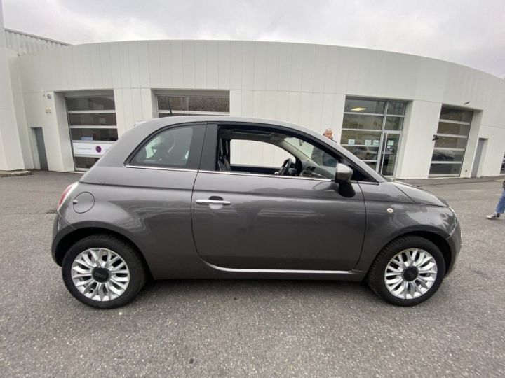 Fiat 500 1.2 8V 69CH LOUNGE Gris C - 4